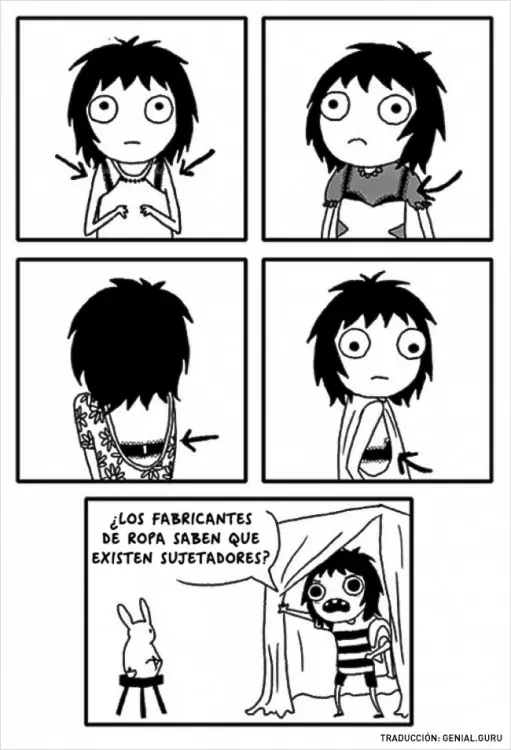 Inexplicable lógica femenina resumida en ilustraciones