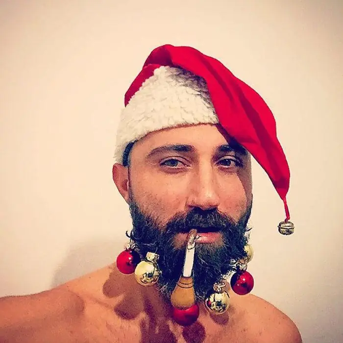 tambien las barbas decoradas