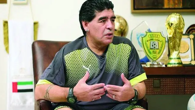 Maradona: "no way"