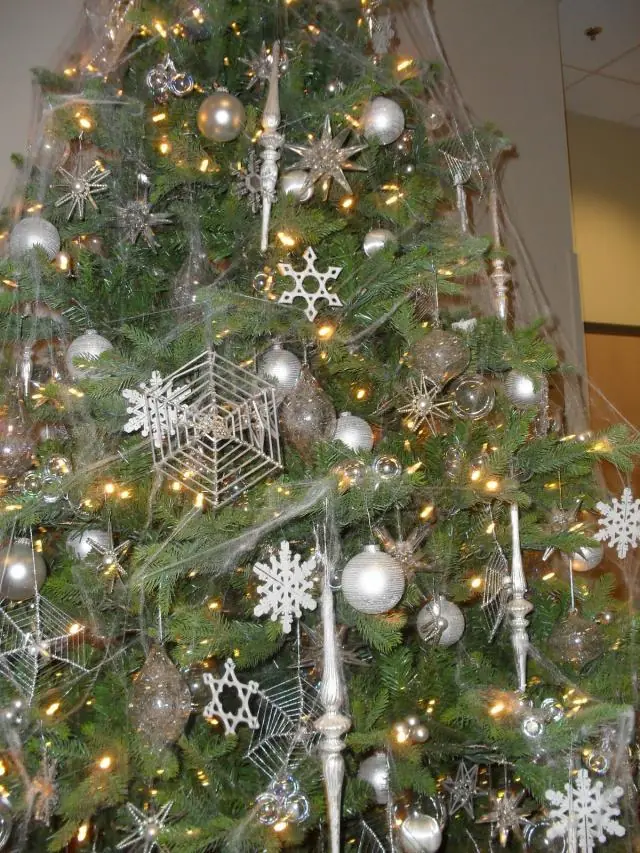 navidad en ucrania decorar con telarana