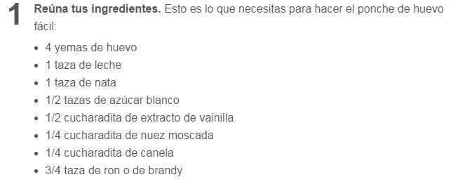 Cómo hacer ponche de huevo