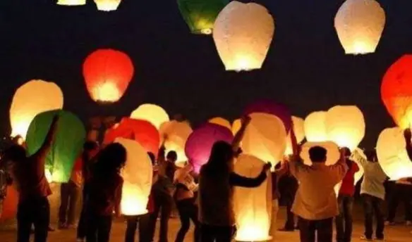 Colombia lanzar globos