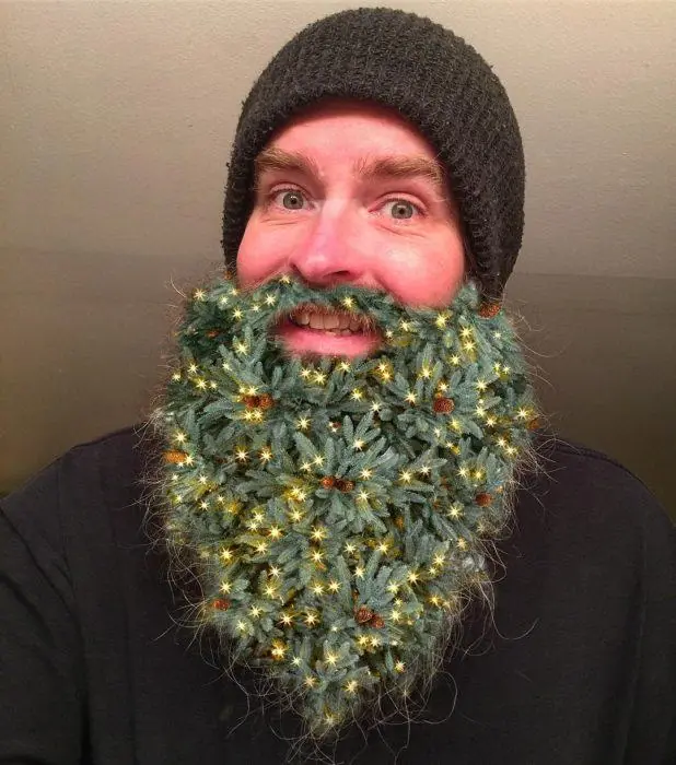 tambien las barbas decoradas