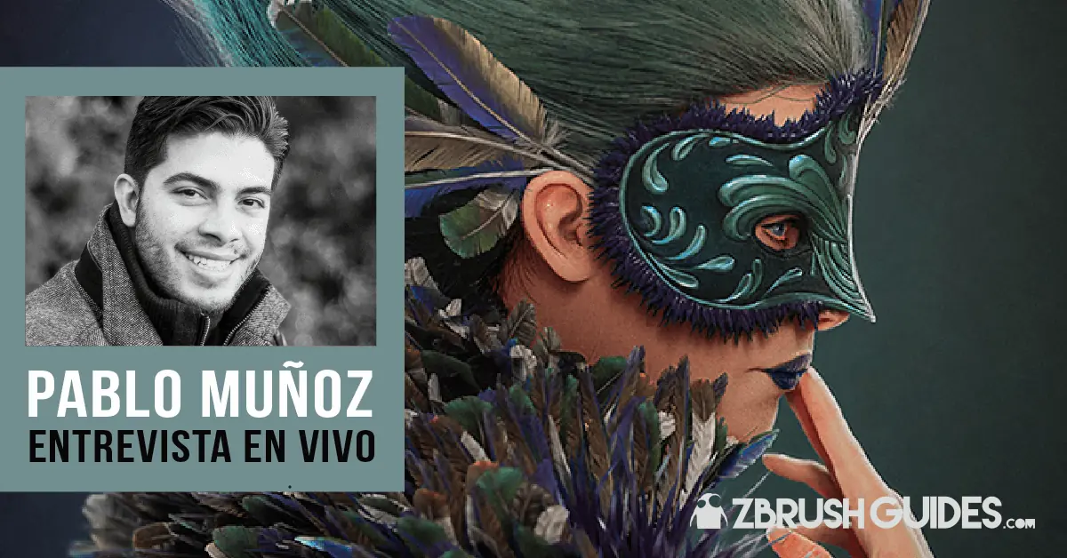 ¡Exclusivo! El creador de ZBrush Guides, Pablo Muñoz