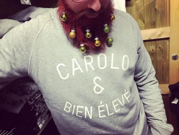 Llegaron las fiestas decembrinas y también barbas Navideñas