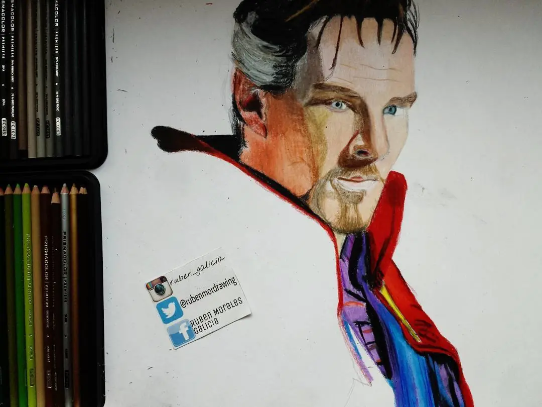 drawing doctor strange