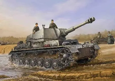 vehiculos olvidados:Sd.Kfz.165/1 10.5cm leFH 18/1