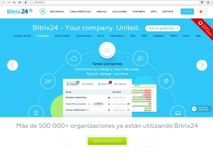 Muuuy interesante Crea una intranet con Bitrix24