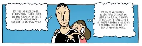 La vida de un padre abrumado