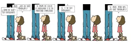 la vida de un padre abrumado