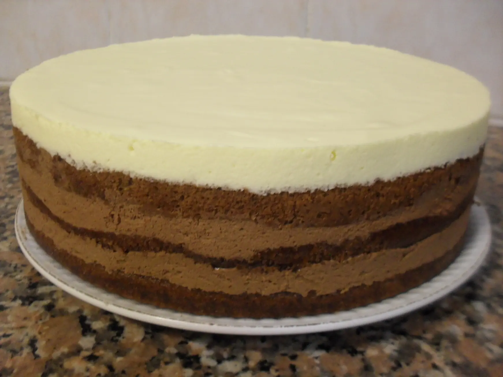 Torta de Tres Chocolates (Fotoreceta)