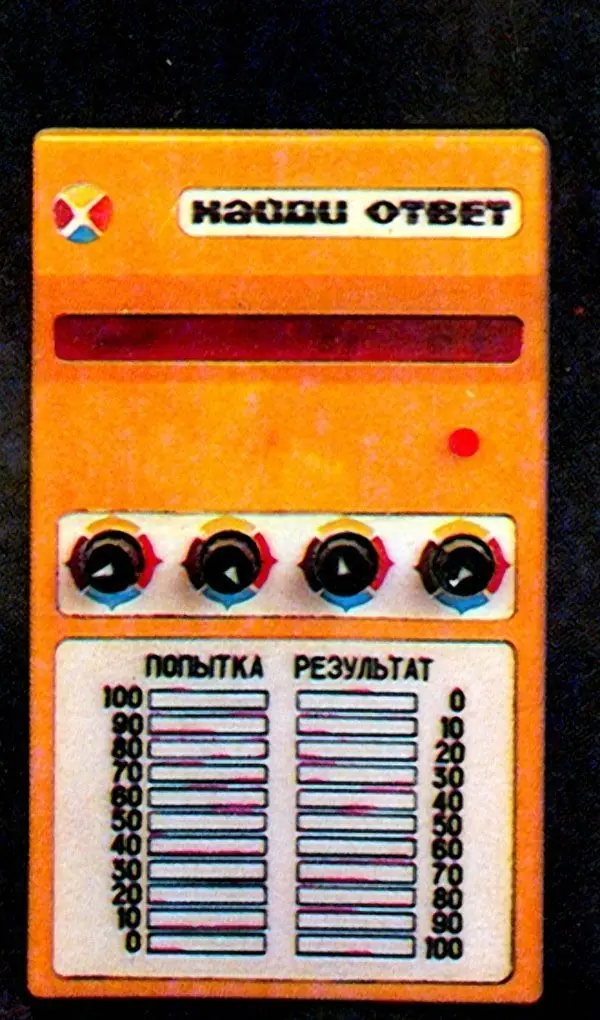 Raros juguetes electrónicos de la URSS.