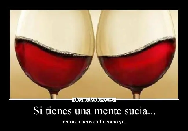 eres un mal pensado
