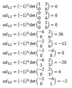 Inversa de una Matriz