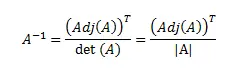 matriz inversa