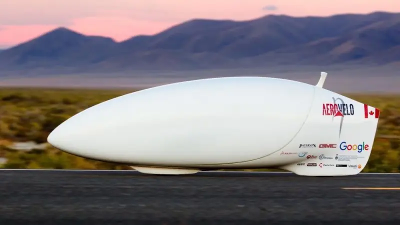 La bicicleta más rápida del mundo establece récord 144 Km/h