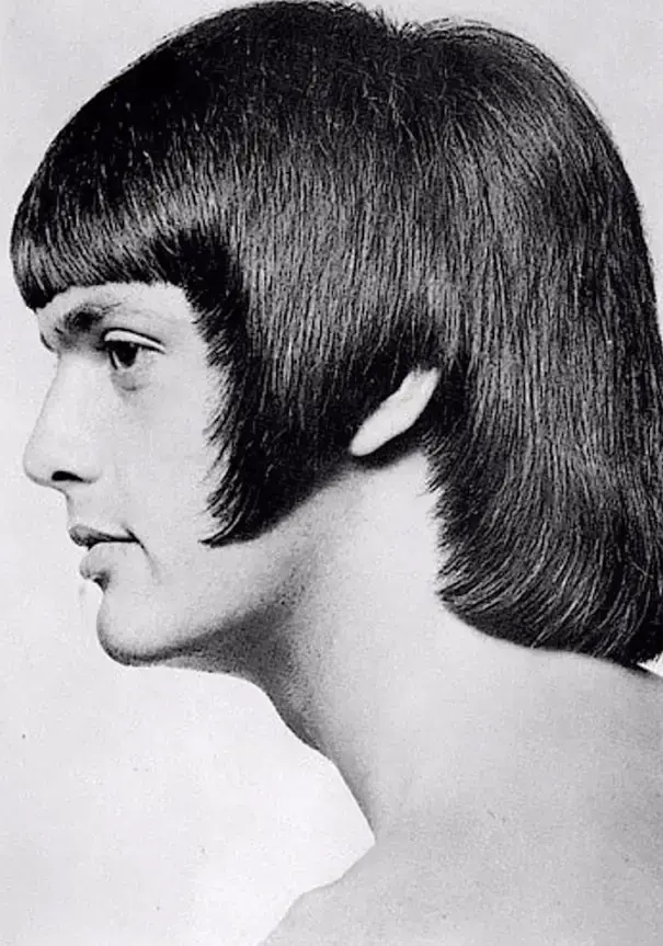 Fotos que demuestran que los peinados de los hombres los 60′