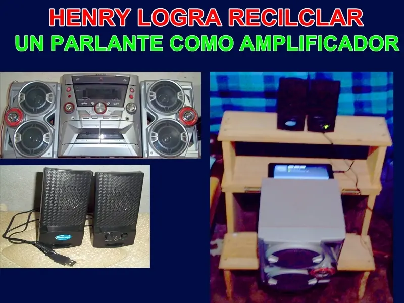 Henry logra reciclar un amplificador