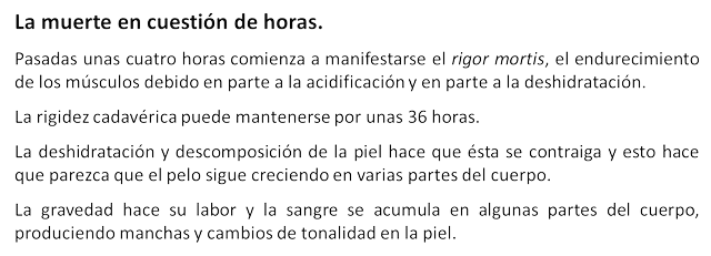 despues de