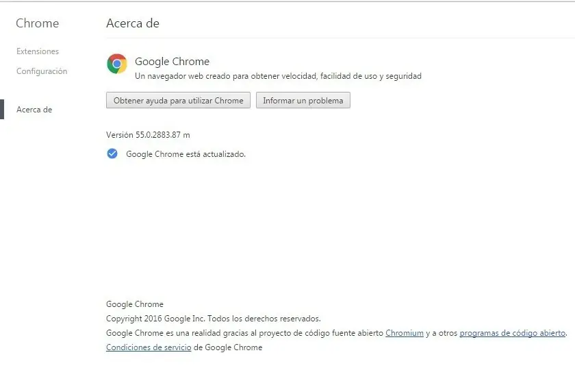 Triangulo rojo y https tachado en Chrome con fecha correcta