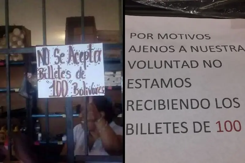 Vzla:Inicio la pesadilla comercios no aceptan los billetes!!