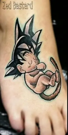 Pasá y mirá estos tatuajes de Dragon Ball