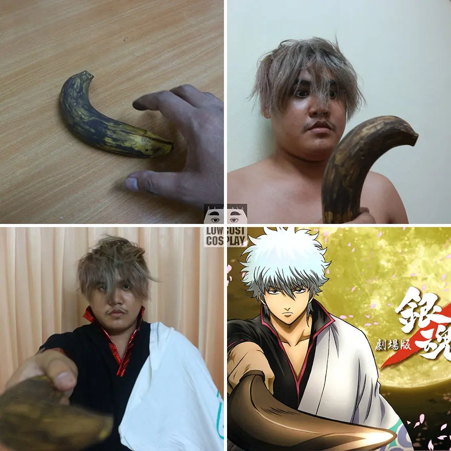 Con 15 pesos me hago alto Cosplay!