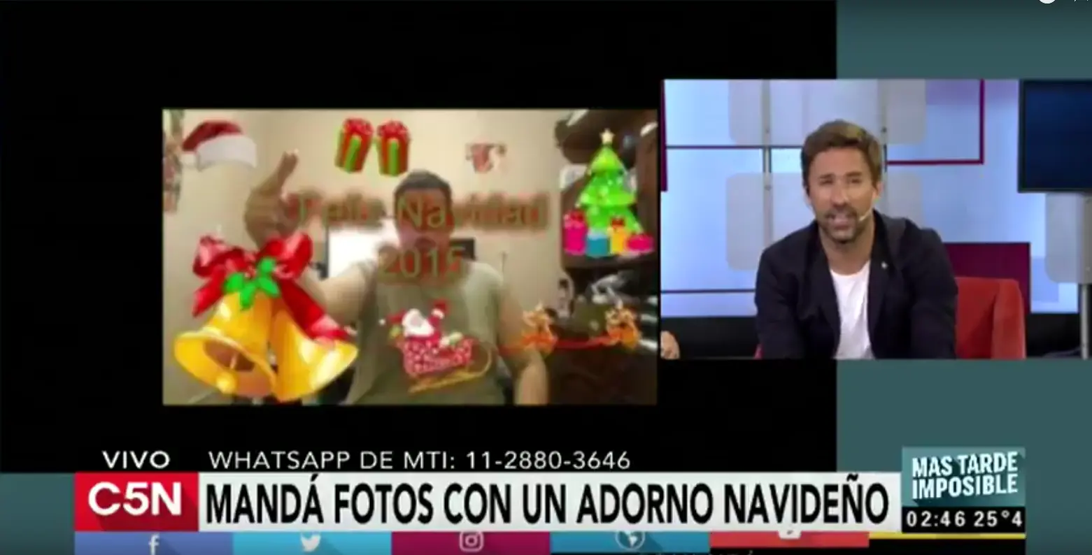July3p es halagado en C5N con vídeo!