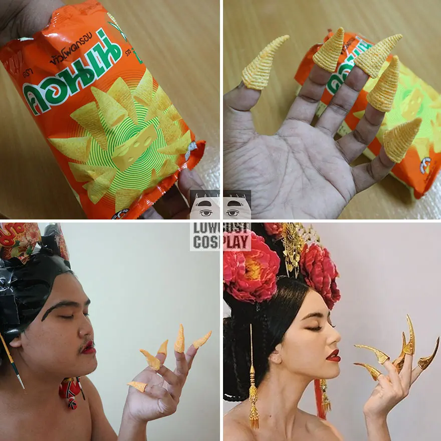 Con 15 pesos me hago alto Cosplay!