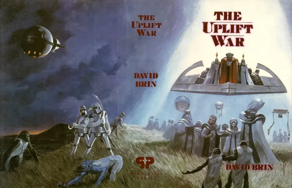 Saga la elevación de los pupilos de David Brin