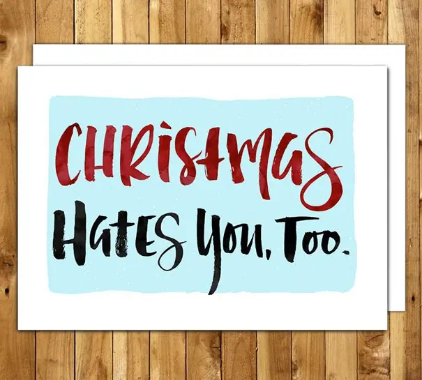 tarjetas de navidad graciosas