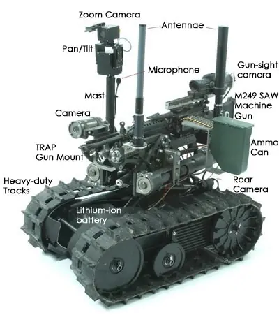 Robots terrestres de algunos países(origen)