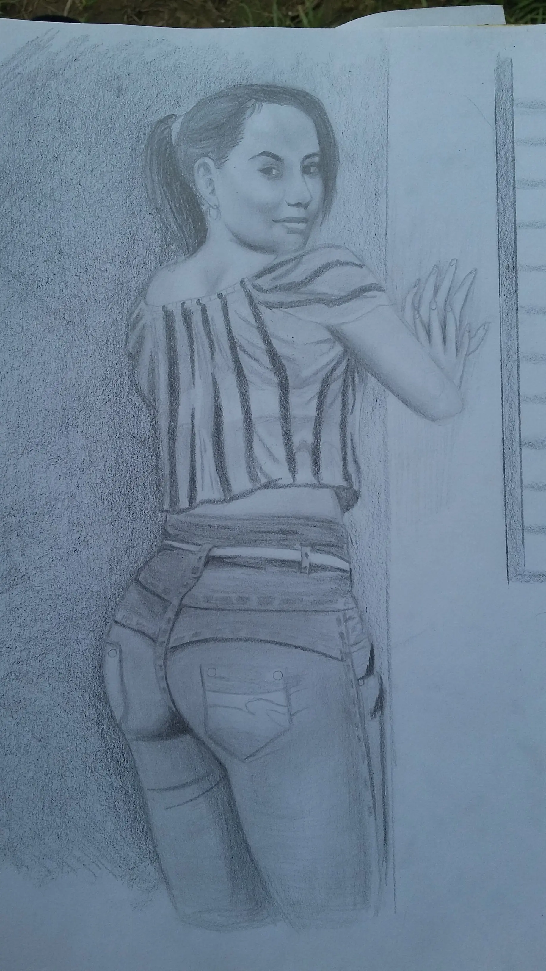 retrato de chica