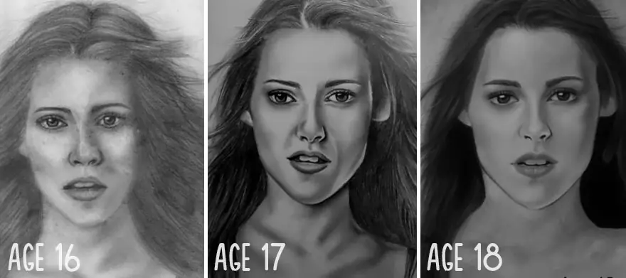 50 dibujos antes y despues de la practica