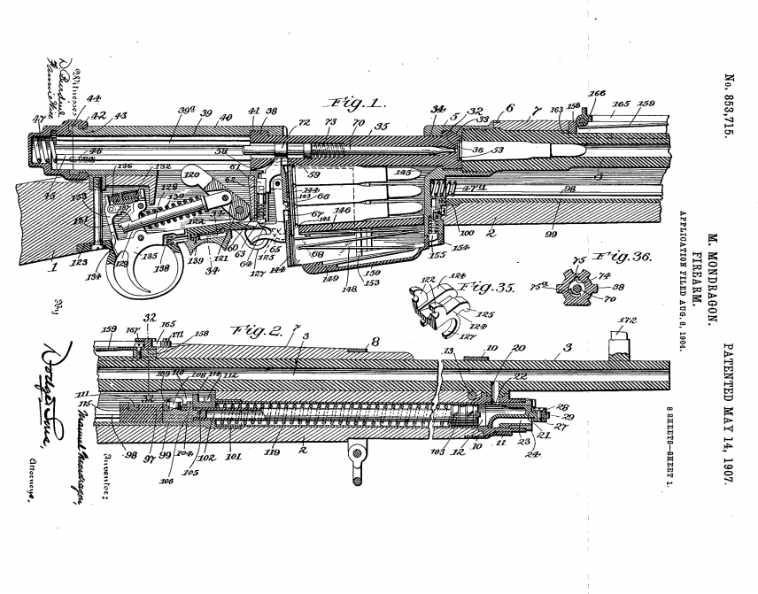 fusil mondragon