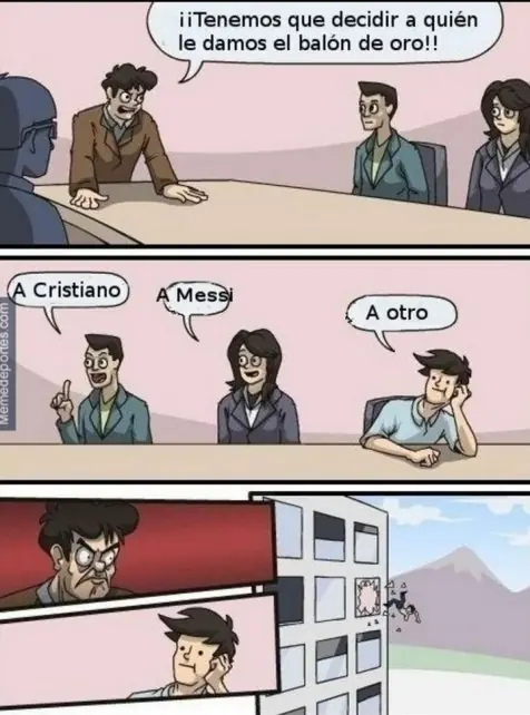 Memes CR7 balón de oro: bardo.