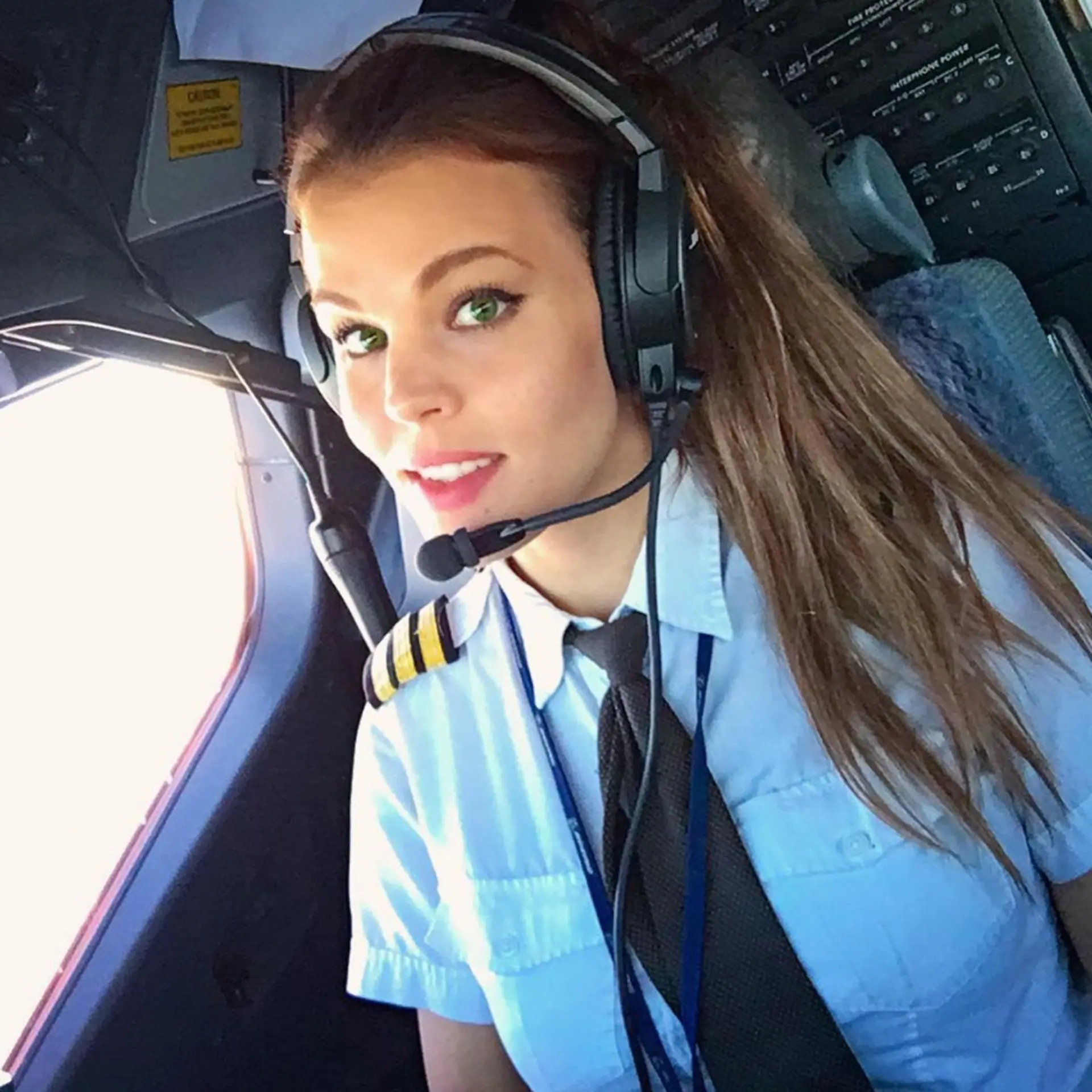 Conoce a Malin Rydqvist, la piloto más sexy del mundo Conoce a Malin Rydqvist, la piloto más sexy del mundo