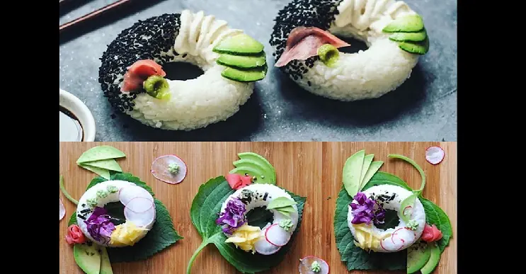 Las Sushi donuts son una realidad