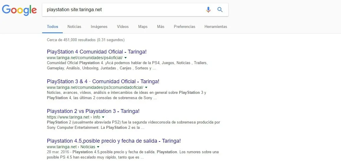 mejorar busqueda en google