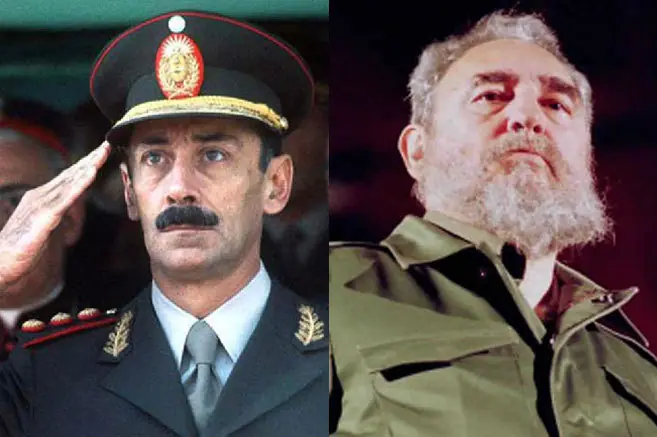 Videla y Fidel Castro se apoyaron mutuamente