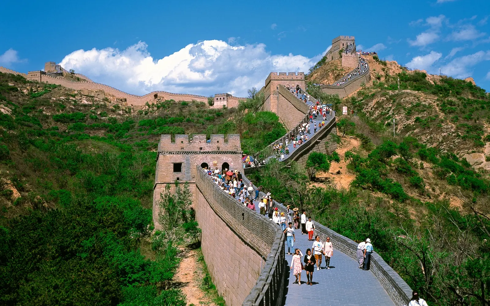 Muralla China desde el espacio Muralla China desde el espacio