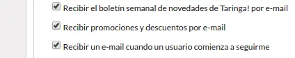 Taringa respeta a sus usuarios