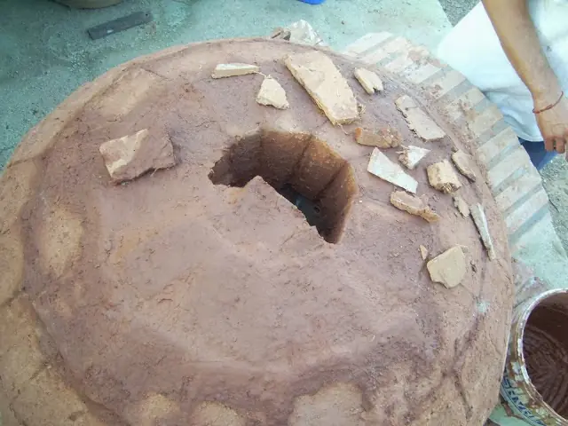 construir horno de barro
