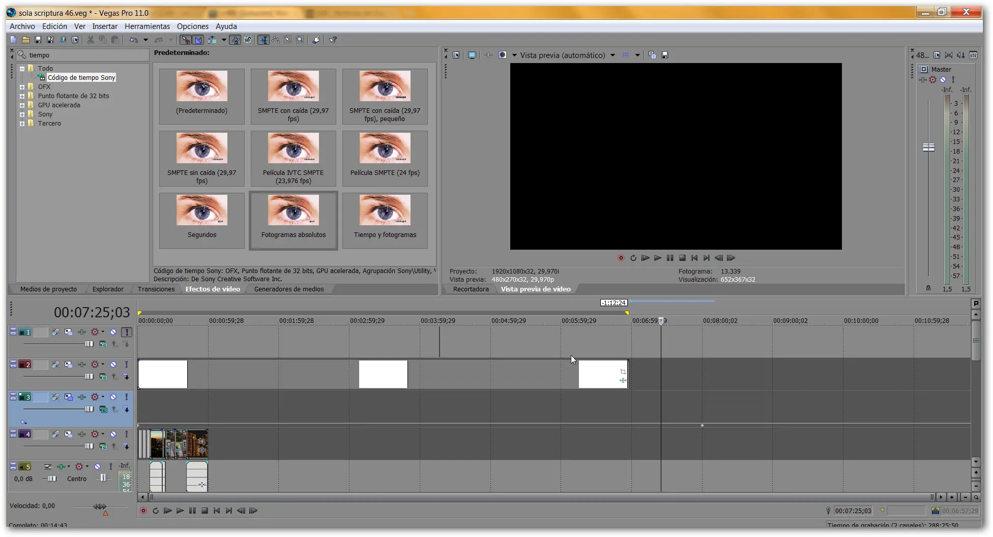 Sony vegas