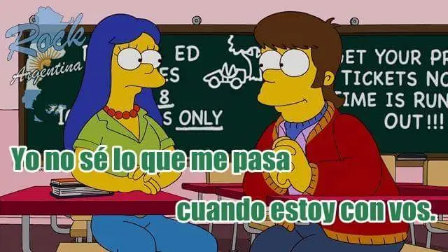 Los Simpsons cantan Yo no soy tu prisionero