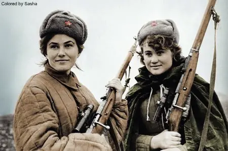 La amante francotiradora de Vassili Zaitsev