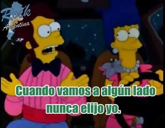 Los Simpsons cantan Yo no soy tu prisionero