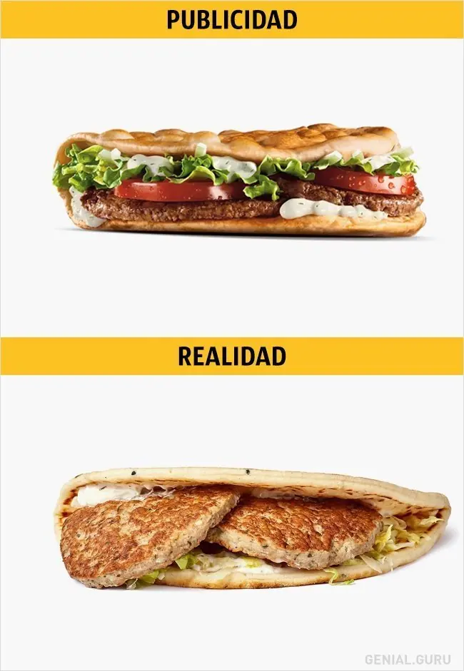 Publicidad VS Triste Realidad