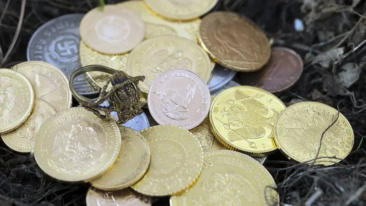 Halló 3 toneladas de oro y no recuerda donde estan
