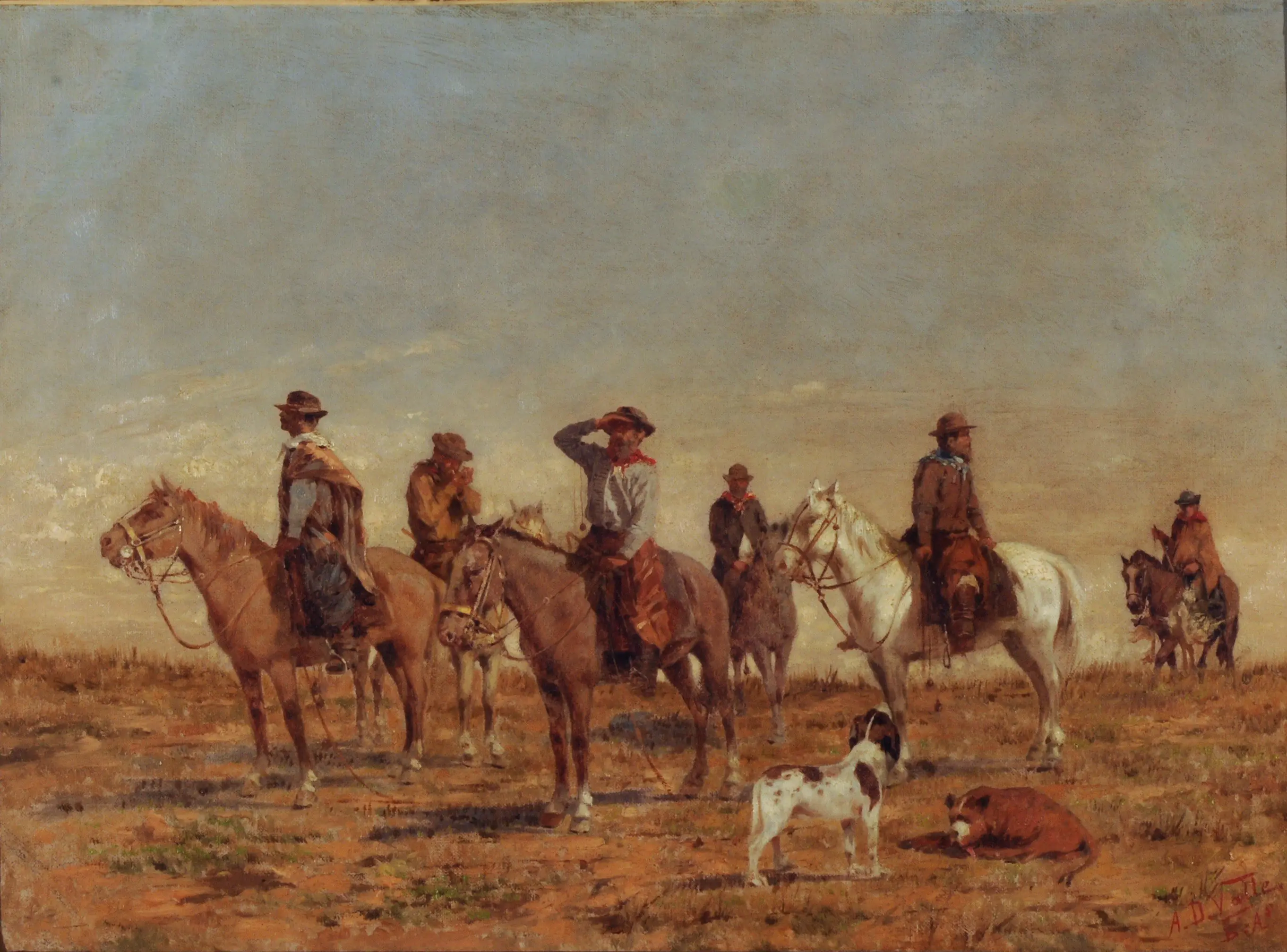Ángel Della Valle arte Argentino (1852-1903)